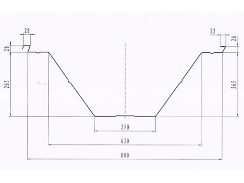 Profileuse de toitures cintrées BH-1200-800
