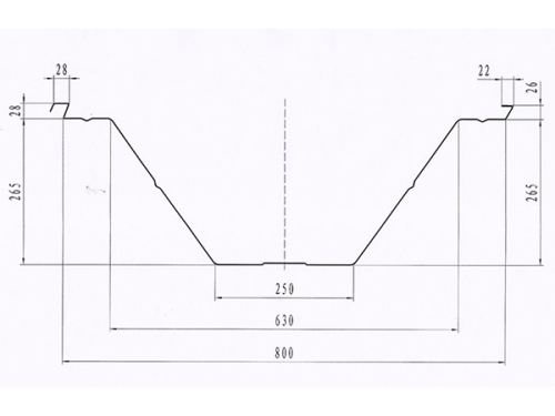 Profileuse de toitures cintrées BH-1200-800