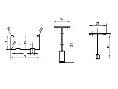 Plans des profils